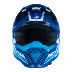 Kask MX Just1 J40 Flash biało-niebieski