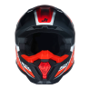 Kask MX Just1 J40 Flash czerwono-biało-czarny