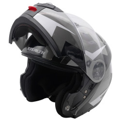 Kask składany Stealth V159 Graphic Mono połysk