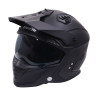 Wielofunkcyjny kask integralny i otwarty Stealth Fighter, czarny mat