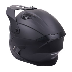 Wielofunkcyjny kask integralny i otwarty Stealth Fighter, czarny mat