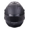 Wielofunkcyjny kask integralny i otwarty Stealth Fighter, czarny mat