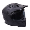 Wielofunkcyjny kask integralny i otwarty Stealth Fighter, czarny mat