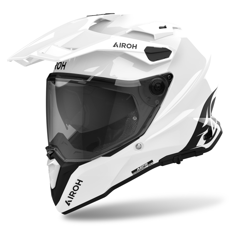 Kask Airoh Commander 2 - biały połysk, ECE 22.06