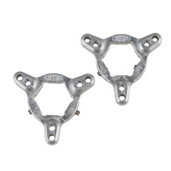 Titax Front Fork Adjusters   22 Silver