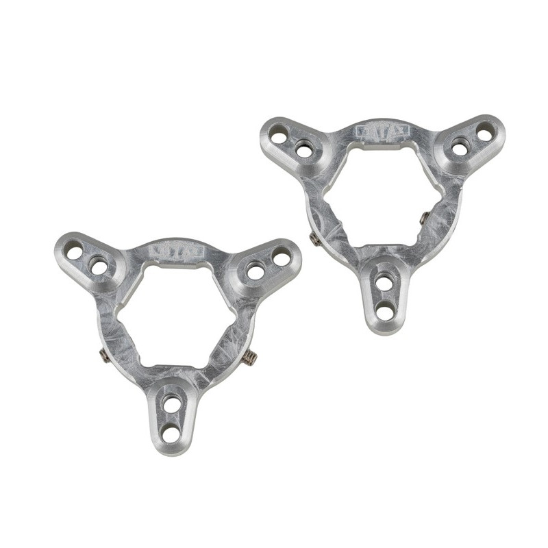 Titax Front Fork Adjusters 22 Silver