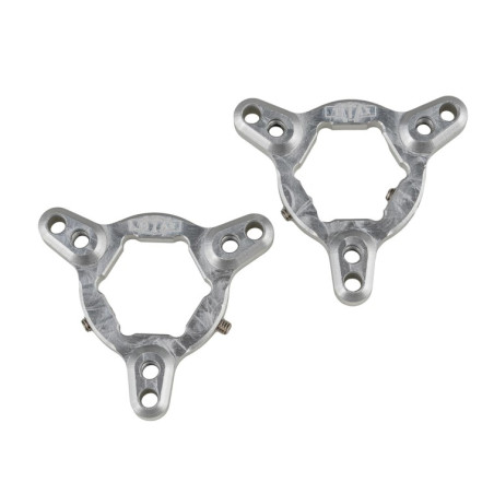 Titax Front Fork Adjusters 22 Silver