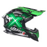 Just 1 Karbonowy kask MX J12 Mister X Carbon zielony