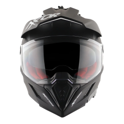 Kask Axor X-Cross Adventure, czarny mat