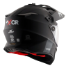 Kask Axor X-Cross Adventure, czarny mat