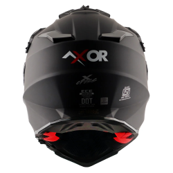 Kask Axor X-Cross Adventure, czarny mat