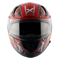 Kask integralny Axor Apex - Venomous czarno-czerwony połysk