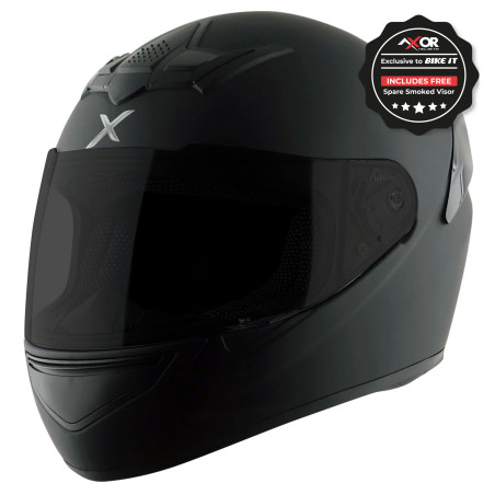 Kask integralny Axor Rage - czarny mat