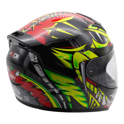 Kask integralny Axor Rage - Python czerwono-żółto-czarny połysk