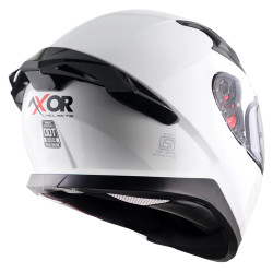 Kask integralny Axor Apex - biały połysk