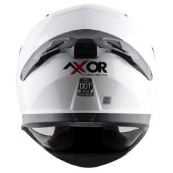 Kask integralny Axor Apex - biały połysk