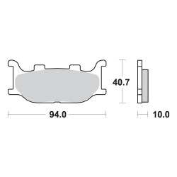 AP Racing Sinter Disc Pad Front -   291SF