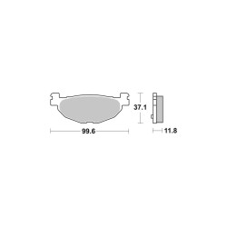 AP-Racing Disc Pad Sinter Scooter  412