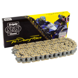 Motocykel O-Ring Chain Gold 530-110 Link Csk Comp