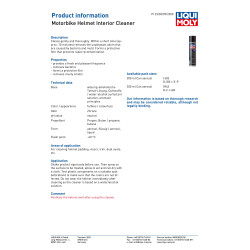 Liqui Moly čistič interiéru moto prilieb 300ml