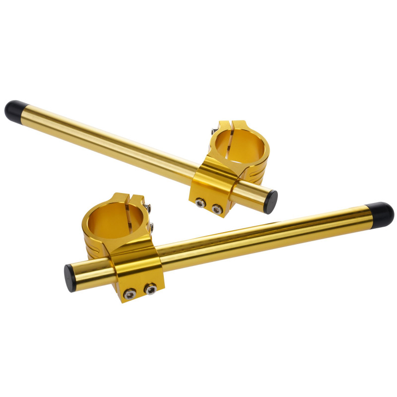 Bike To 46mm Gold Clip-On Bar Kit