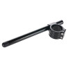 Bike je 48 mm High Black Clip-On Bar Kit