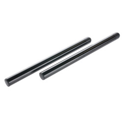 Bike je 48 mm High Black Clip-On Bar Kit