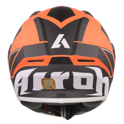 Kask integralny Airoh Valor Wings pomarańczowy matowy, rozmiar XS i S