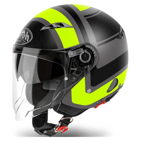 Kask Airoh City One Jet-Wrap żółty matowy, rozmiar XS, S