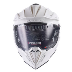 Kask Airoh Commander Adventure biały połysk, rozmiar S, XXL