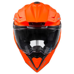 Kask Airoh Commander Adventure pomarańczowy fluo mat, rozmiar S, M, XXL