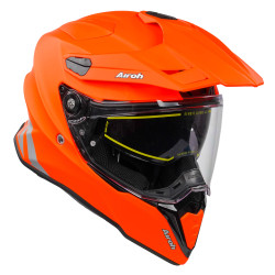 Kask Airoh Commander Adventure pomarańczowy fluo mat, rozmiar S, M, XXL