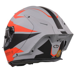 Kask integralny Airoh GP550S - Vector pomarańczowy matowy