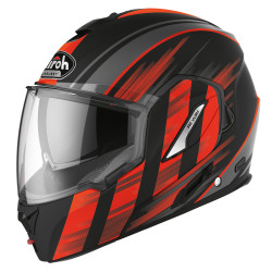 Kask składany Airoh Rev19 - Ikon pomarańczowy matowy, rozmiar XS