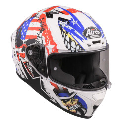 Kask integralny Airoh Valor - Uncle Sam, matowy, rozmiar XS