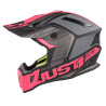 Just1 J38 MX prilba Blade fluo fuchsiová/čierna mat