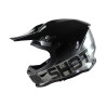 Kask MX Shot Furious Coalition Srebrny Chrom