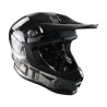 Kask MX Shot Furious Coalition Srebrny Chrom