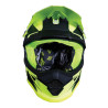 Kask MX Shot Furious Ultimate Neon Yellow Matt