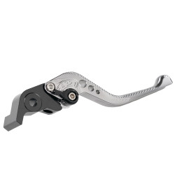 BikeTek Nastaviteľný CNC Lever Short Brake - Titanium / Black Adjuster - B58S