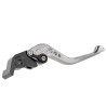 BikeTek Nastavitelný CNC Lever Short Brake - Titanium / Black Adjuster -   B58S