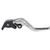 BikeTek Nastavitelný CNC Lever Short Brake - Titanium / Black Adjuster -   B58S