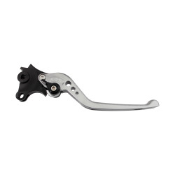 BikeTek Nastaviteľný CNC Lever Long Brake - Titanium / Black Adjuster - B94