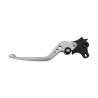 BikeTek Nastavitelný CNC Lever Long Brake - Titanium / Black Adjuster -   B94