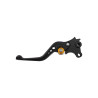 BikeTek Nastavitelný CNC Lever Short Brake - Black / Gold Adjuster -   B98S