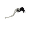 BikeTek Nastaviteľný CNC Clutch Lever Short - Titanium / Black Adjuster - C03S