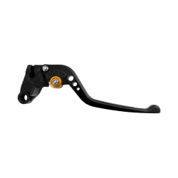 BikeTek Nastaviteľný CNC Lever Long Clutch - Black / Gold Adjuster - C119