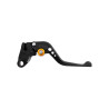 BikeTek Nastavitelný CNC Lever Short Clutch - Black / Gold Adjuster -   C119S