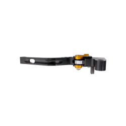 BikeTek Nastavitelný CNC Lever Short Clutch - Black / Gold Adjuster -   C121S