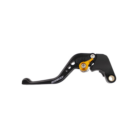 BikeTek Nastavitelný CNC Lever Short Clutch - Black / Gold Adjuster -   C123S